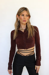 Bradshaw Button Up Top